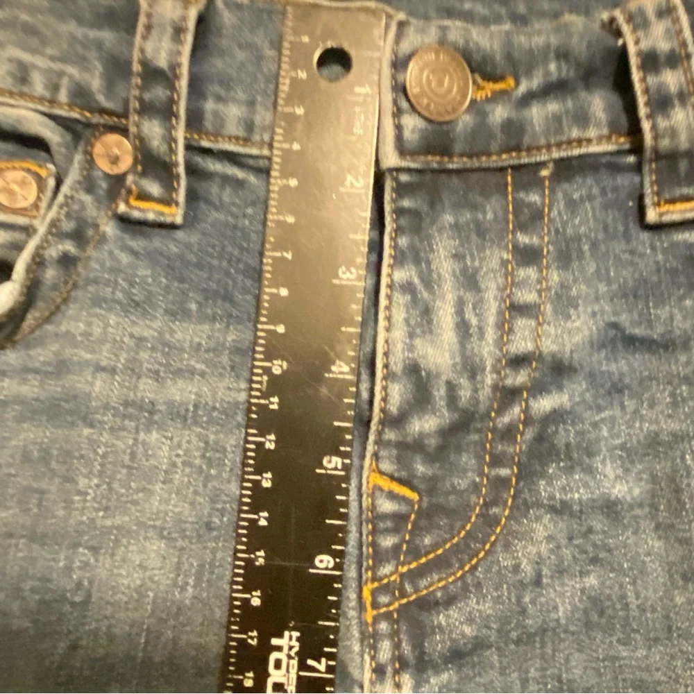 True Religion Jeans Mens Size 29 Geno Relaxed Slim Dark Wash‎ Preppy